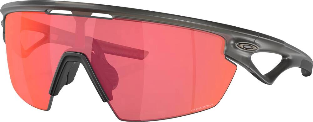NEW OAKLEY unisex - sphaera sunglasses in matte grey smoke prizm trail torch